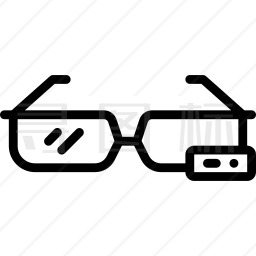 智能眼镜图标