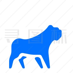 斗牛犬图标