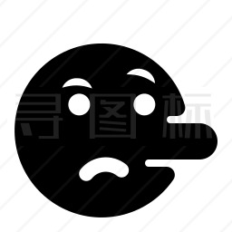 长鼻子表情图标