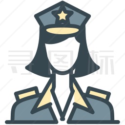 女警图标