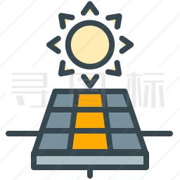 太阳能板图标