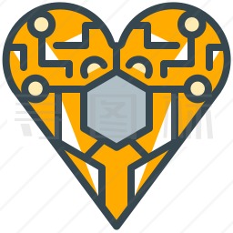电子心脏图标