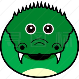 鳄鱼头像图标