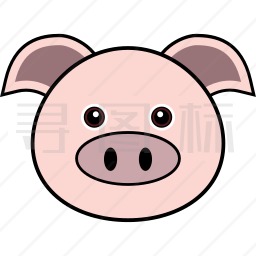 猪头像图标