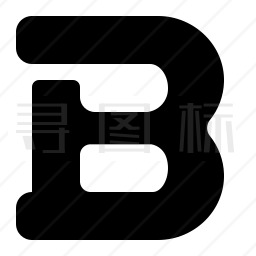 黑体字图标