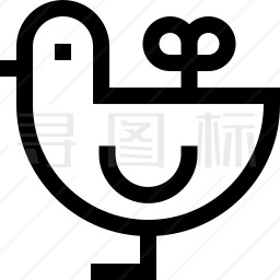 鸡图标