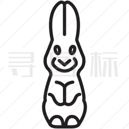 复活节兔图标