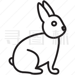 复活节兔图标