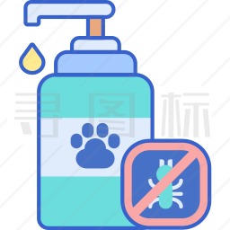 宠物洗液图标