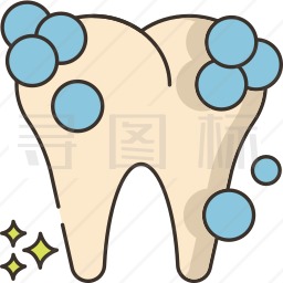 牙科清洁图标