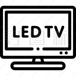 LED电视图标