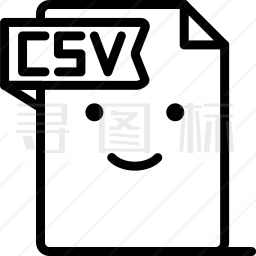 csv图标