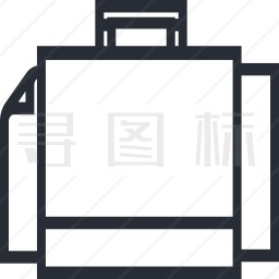 公文包设计图标