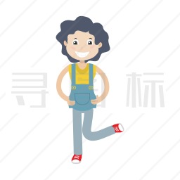 女孩图标