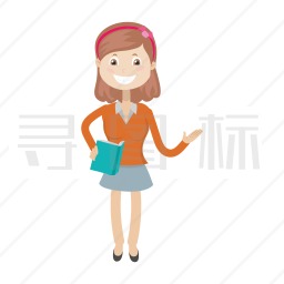 女孩图标