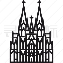 科隆大教堂图标