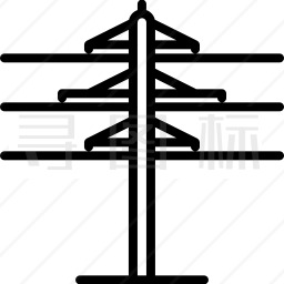 电线杆符号图例图片