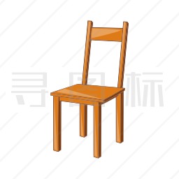 木制椅子图标