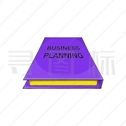 商业规划书图标