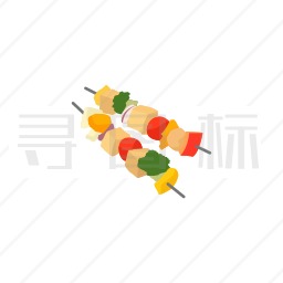 烤肉串图标