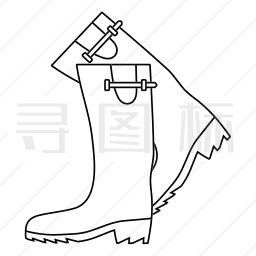 蒙古族靴子简笔画图片