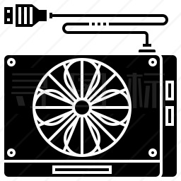电脑风扇图标