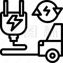 电动汽车图标