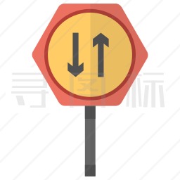 道路方向标志图标