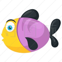 彩虹鱼图标