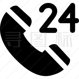 24小时图标