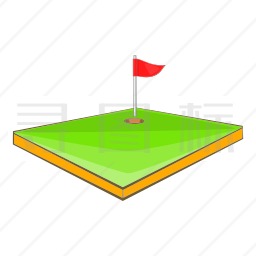 高尔夫球场图标