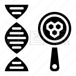 DNA分子图标