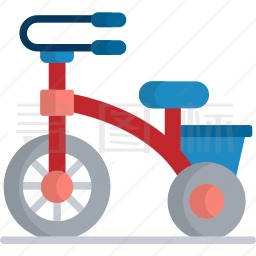 婴儿自行车图标