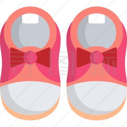 婴儿鞋图标
