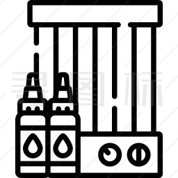 纹身颜料图标