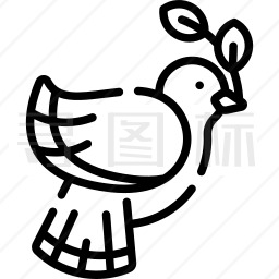 鸽子图标