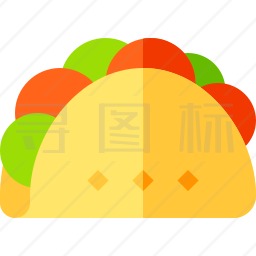 墨西哥玉米薄饼卷图标