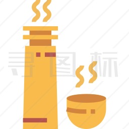 热水杯图标