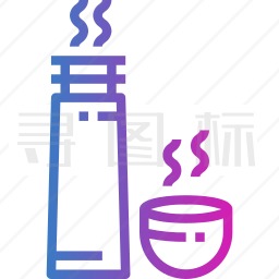 热水杯图标