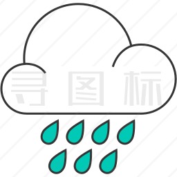 下雨图标