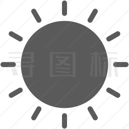 太阳图标