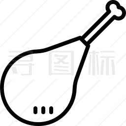 鸡腿图标