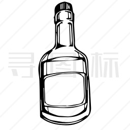 酒瓶图标