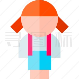 女孩图标