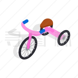 儿童自行车图标