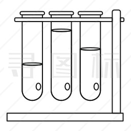 试管图标