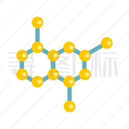 分子结构图标