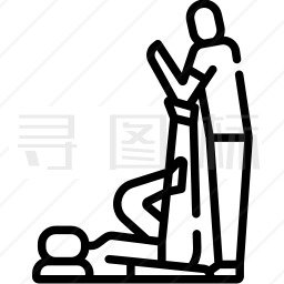 运动理疗图标