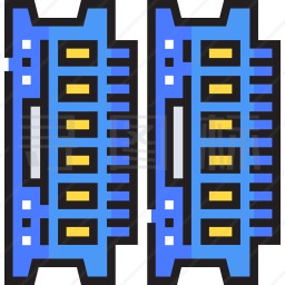 随机存取存储器图标
