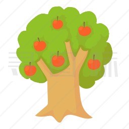 苹果树图标